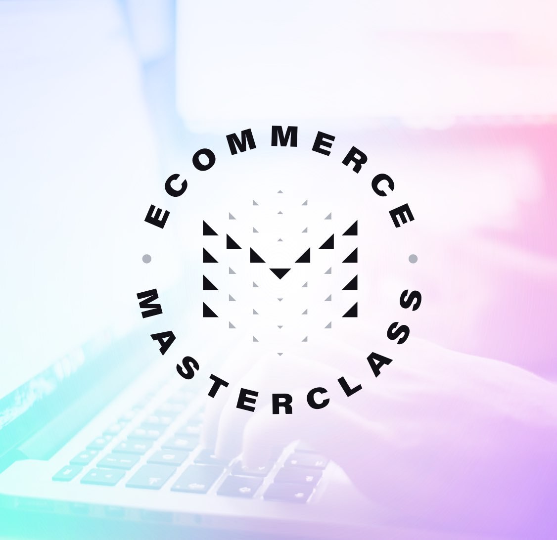 Webinar thumbnail ecommerce masterclass typing laptop ecommerce masterclass