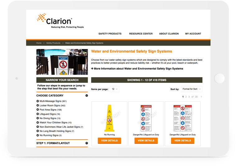 Clarion safety quote