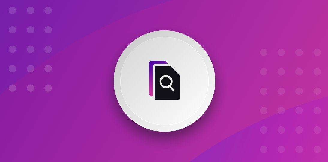 Custom Thumbnail Illustration Icon Doc Search Generic