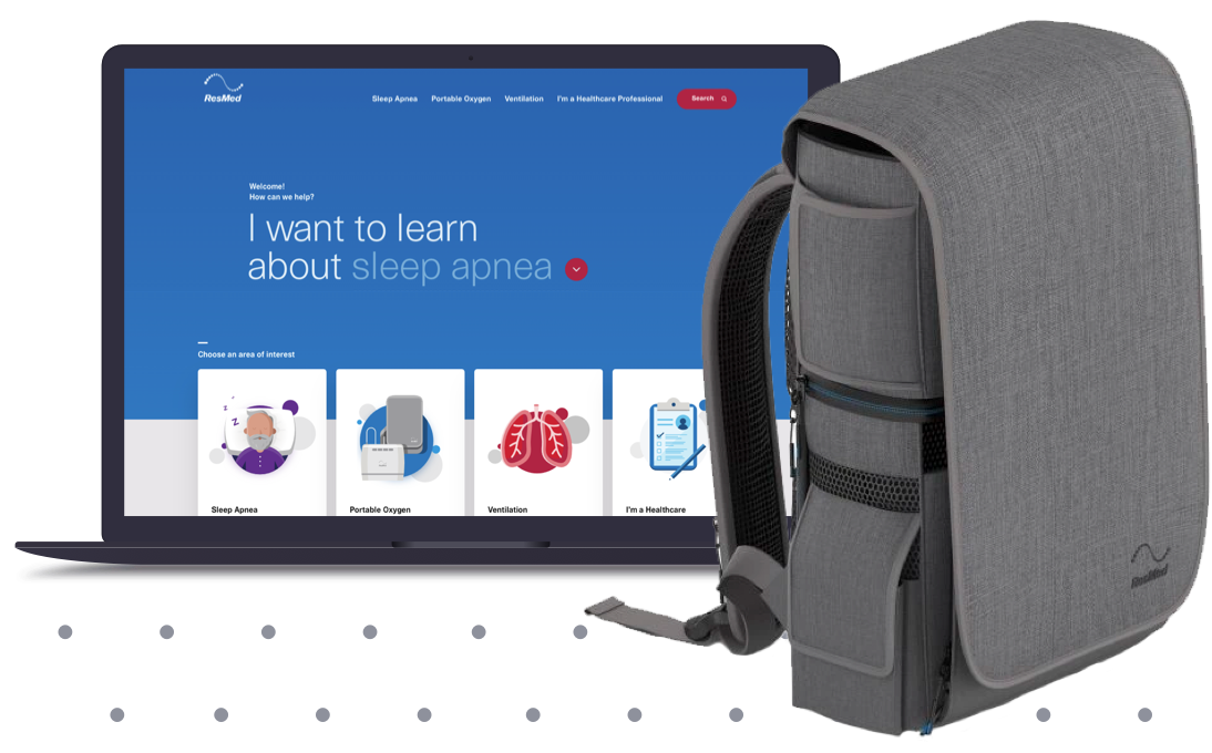 Quote Image Storefront Product Backpack Resmed