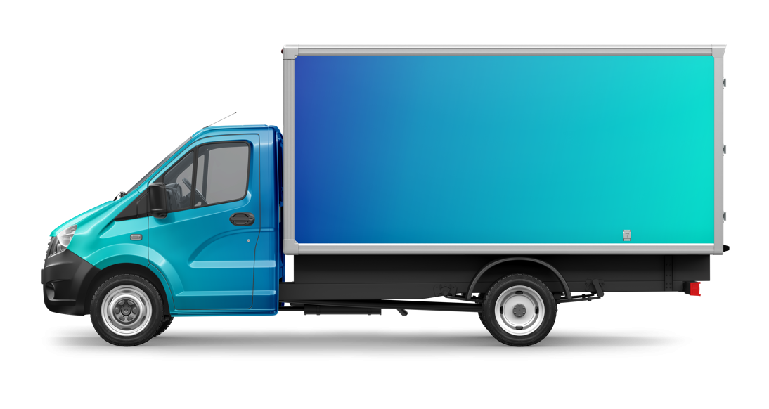 Stock photo shipping truck generic