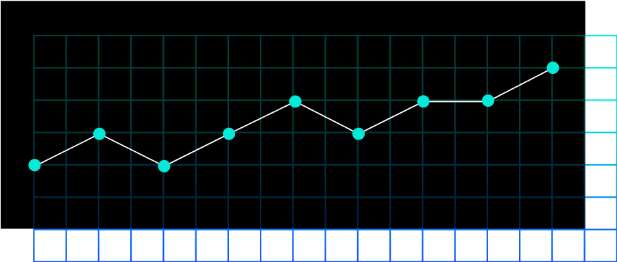 UI Element Data Block Graph Black